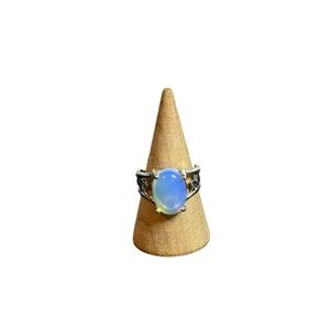 Opalite Crystal Ring | Size 6